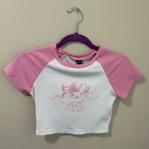 Angel Baby Cropped Tee